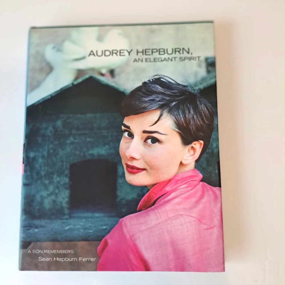 Audrey Hepburn A Elegant Spirit    Hardcover Book